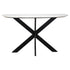 Trina White Console Table